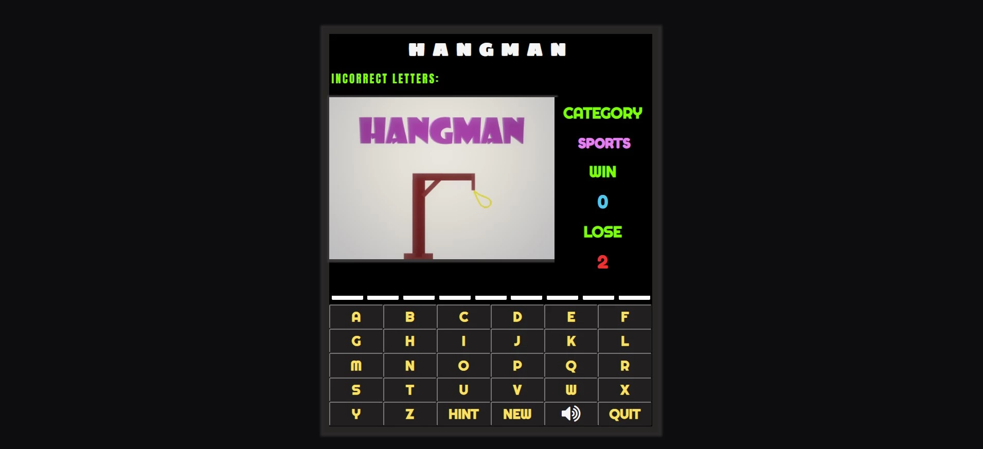 Hangman